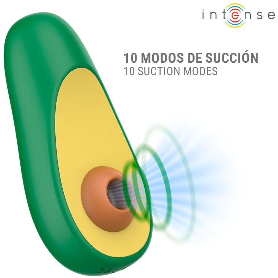 INTENSE - WAKI STIMULATEUR DE SUCCION CLITORIALE AVOCADO - Image 5