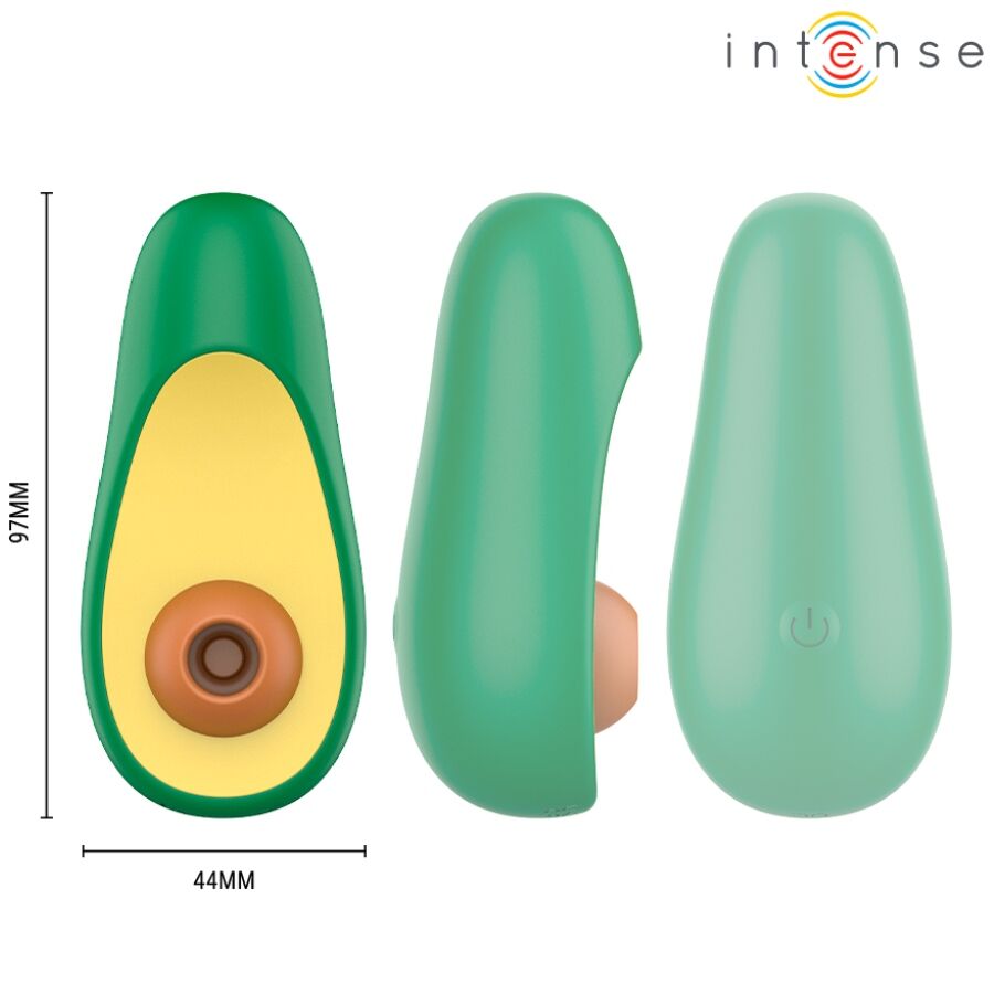 INTENSE - WAKI STIMULATEUR DE SUCCION CLITORIALE AVOCADO - Image 7