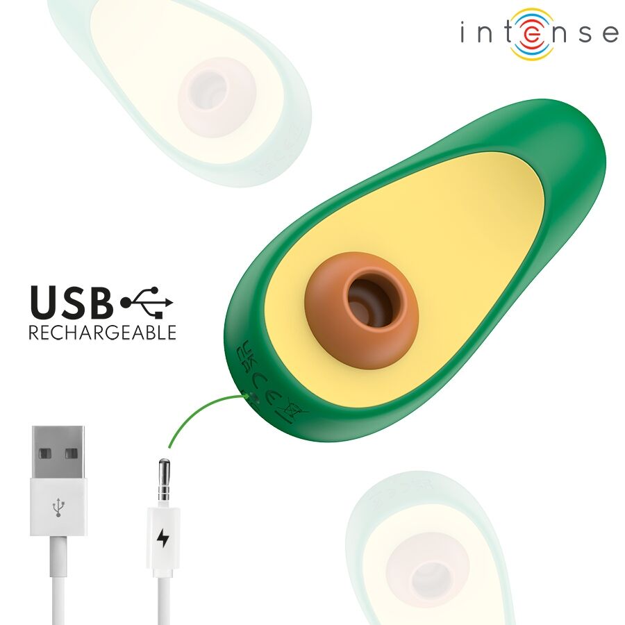INTENSE - WAKI STIMULATEUR DE SUCCION CLITORIALE AVOCADO - Image 8