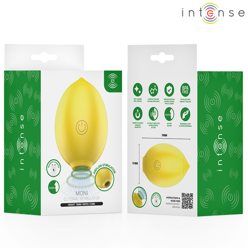 Intense - Moni Stimulateur De Succion Clitorielle Lemon - Image 10