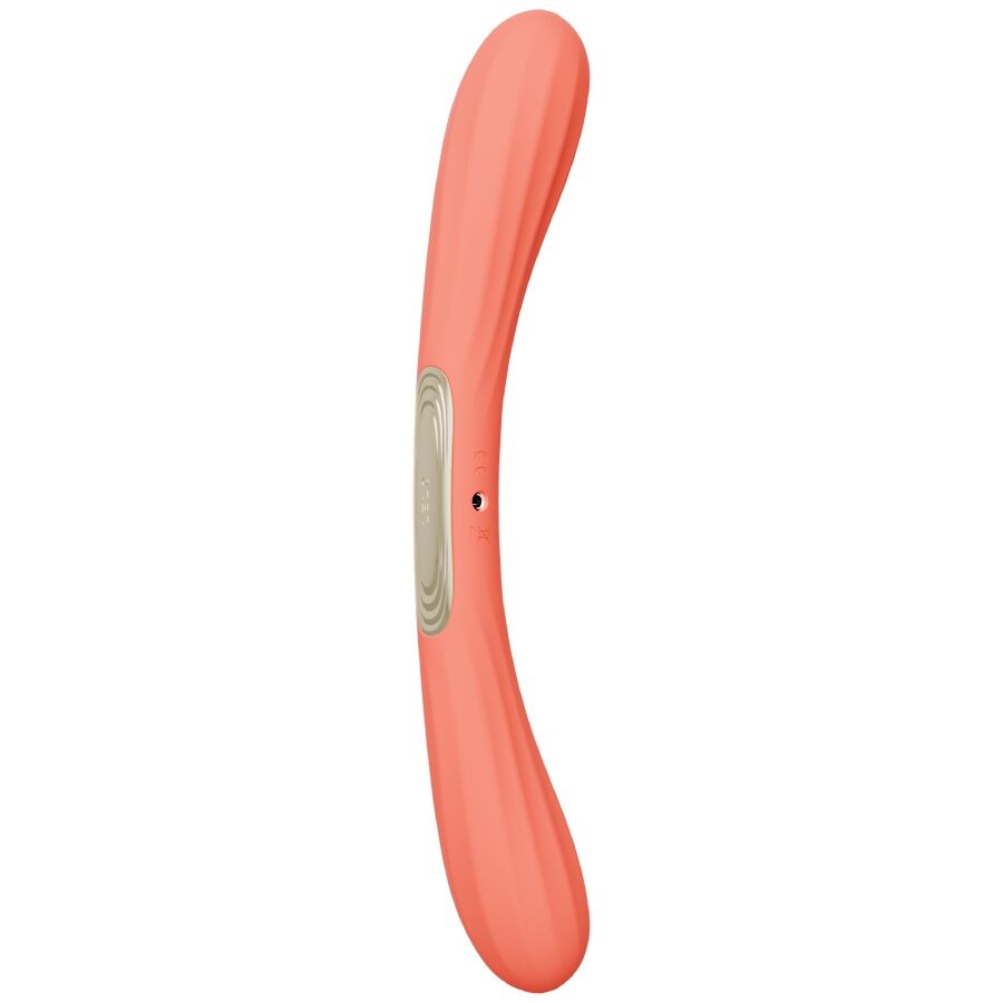 LELO - BOOMERANG VIBRATEUR DOUBLE EXTENSION ROUGE CORAIL
