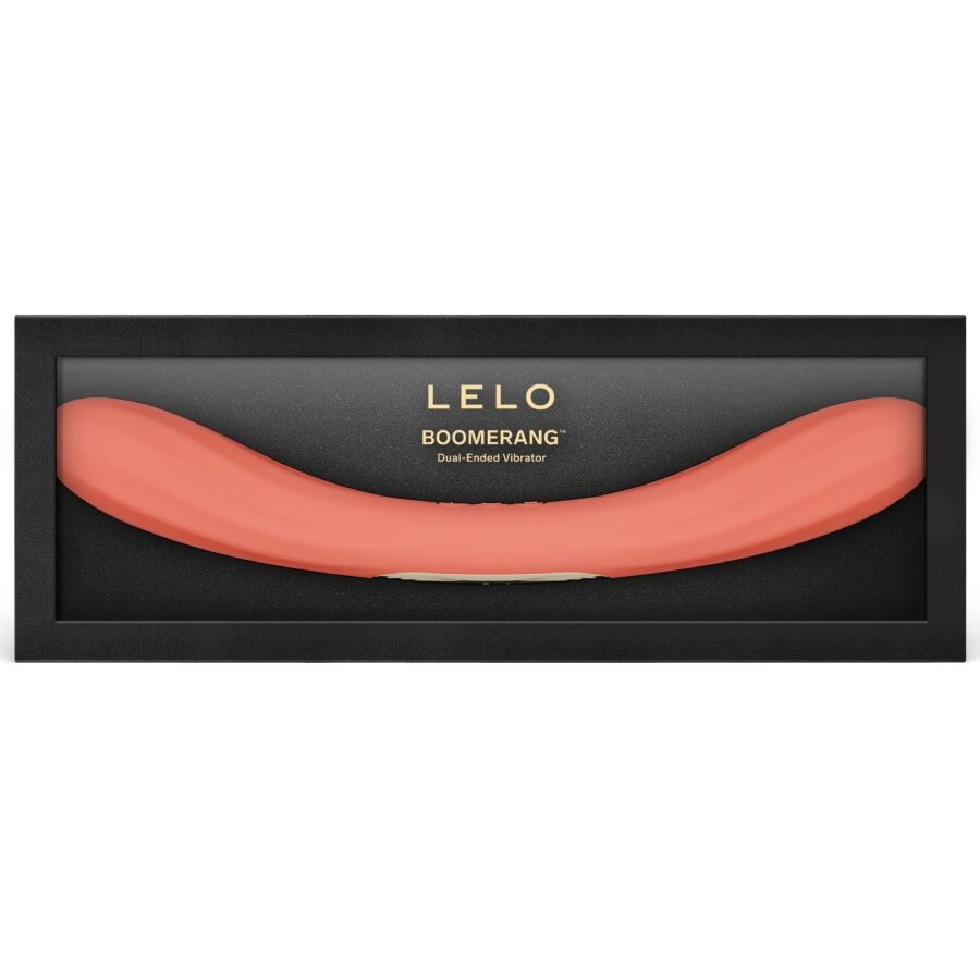 LELO - BOOMERANG VIBRATEUR DOUBLE EXTENSION ROUGE CORAIL - Image 4