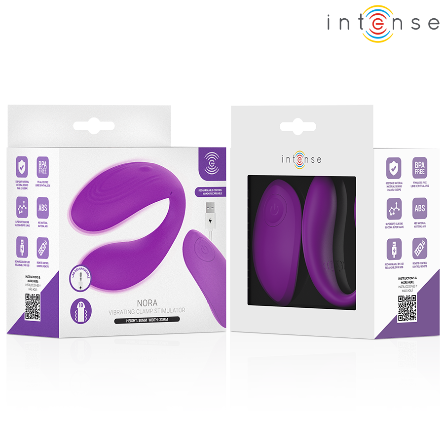 INTENSE - NORA STIMULATEUR À PINCE VIBRANTE VIOLET - Image 6