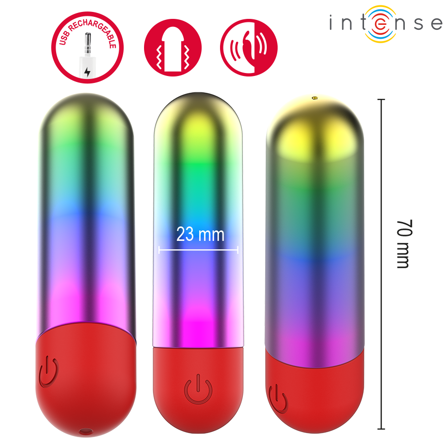 INTENSE - DEBBIE RAINBOW CLITORIS VIBRANT BALLE - Image 4