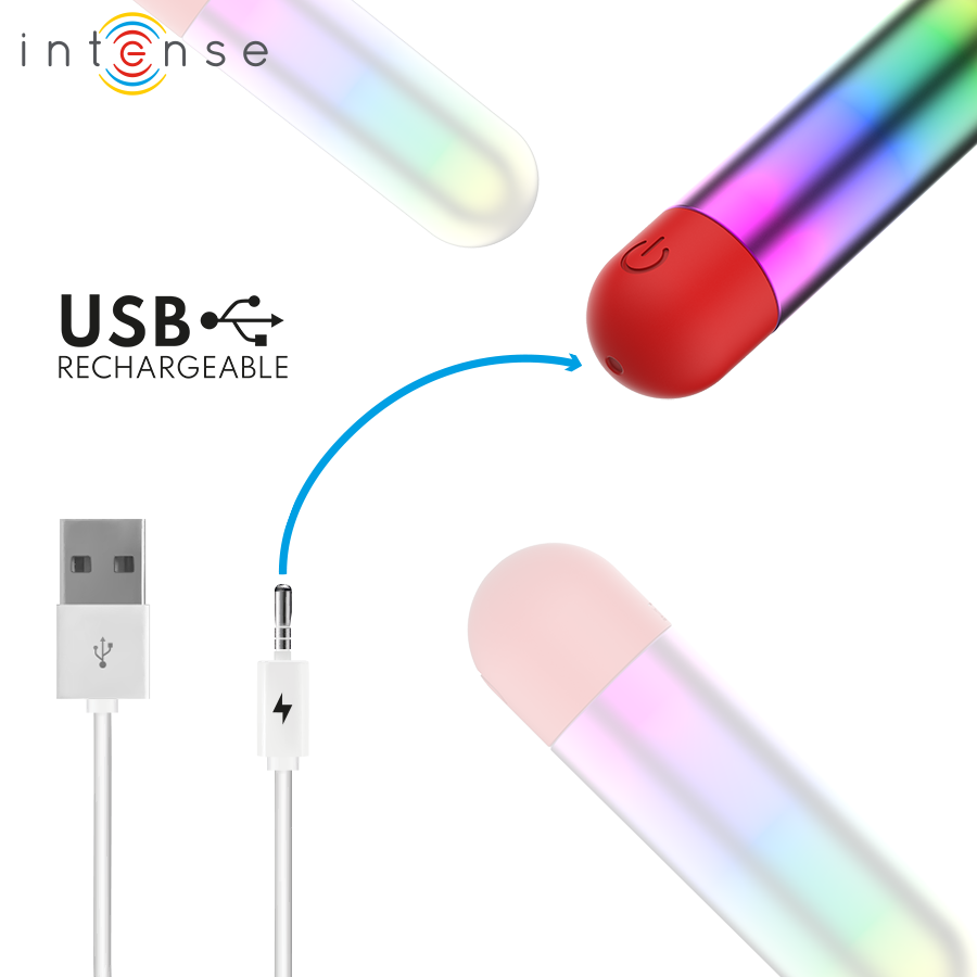 INTENSE - DEBBIE RAINBOW CLITORIS VIBRANT BALLE - Image 5