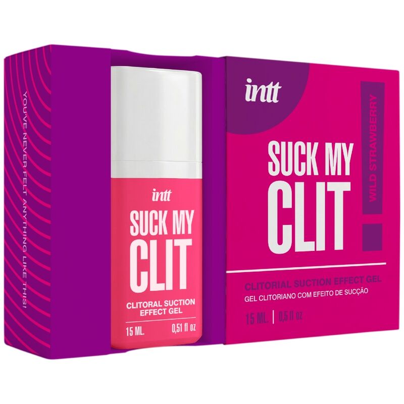 INTT -  SUCK MY CLIT GEL EFFET SUCCION FRAISE SAUVAGE 15 ML - Image 4