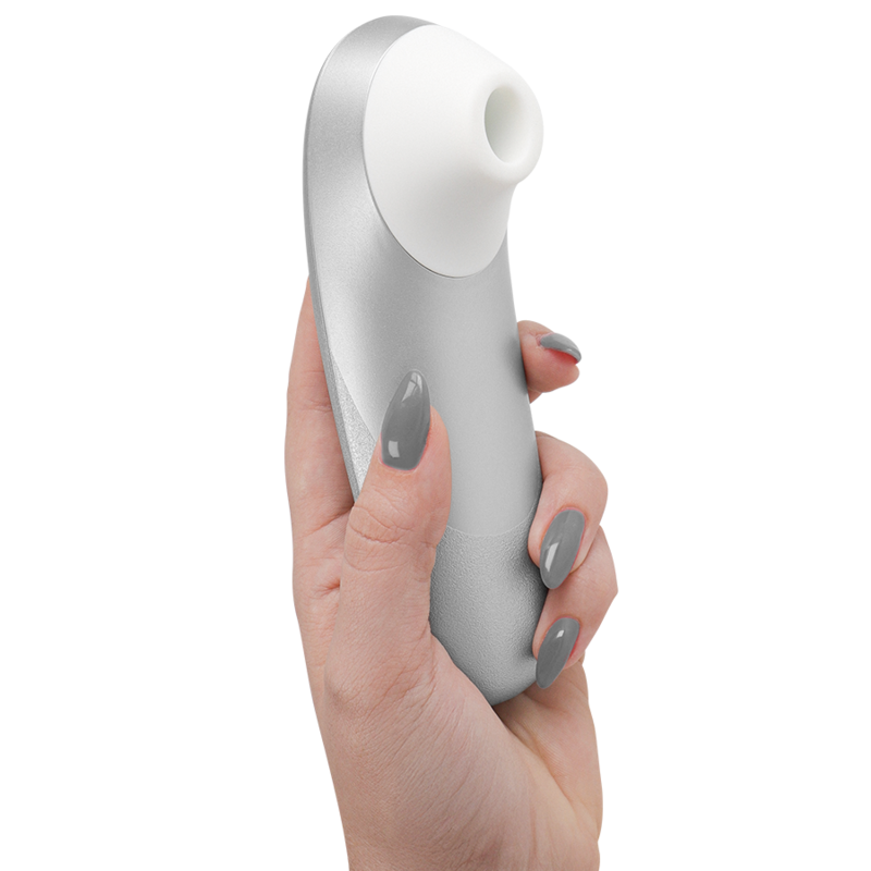 WOMANIZER - STIMULATEUR CLITORIAL VIBRANT PRO GRIS ARGENTÉ - Image 7