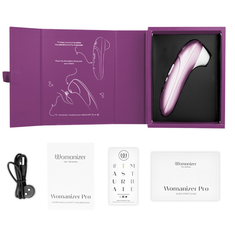 WOMANIZER - STIMULATEUR CLITORIAL PRO VIBRANT LILAS - Image 7