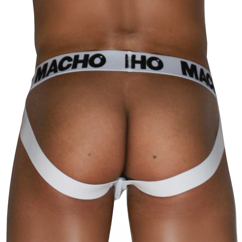 MACHO - MX29BL JOCK BLANC + BLANC - Image 4