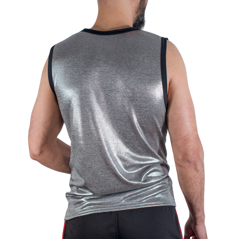 Macho - T-Shirt À Paillettes Fines L/Xl - Image 4