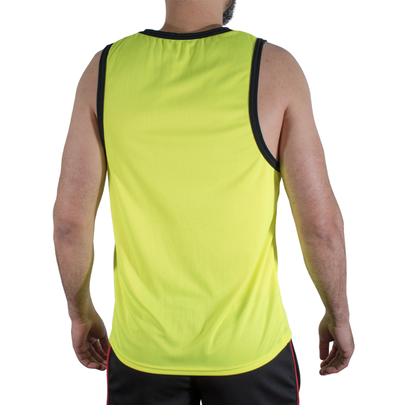 MACHO - CMV001 YELLOW GYM T-SHIRT - Image 3