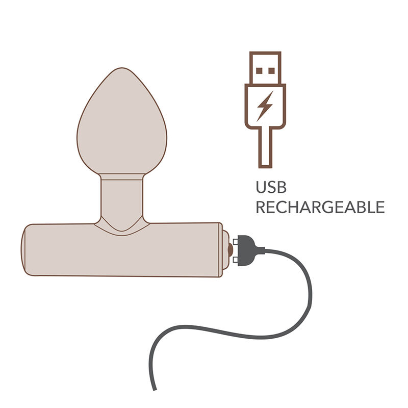 ROCKS-OFF - MINI BAGUETTE RECHARGEABLE 16 FONCTIONS ROSE PIVOINE - Image 12