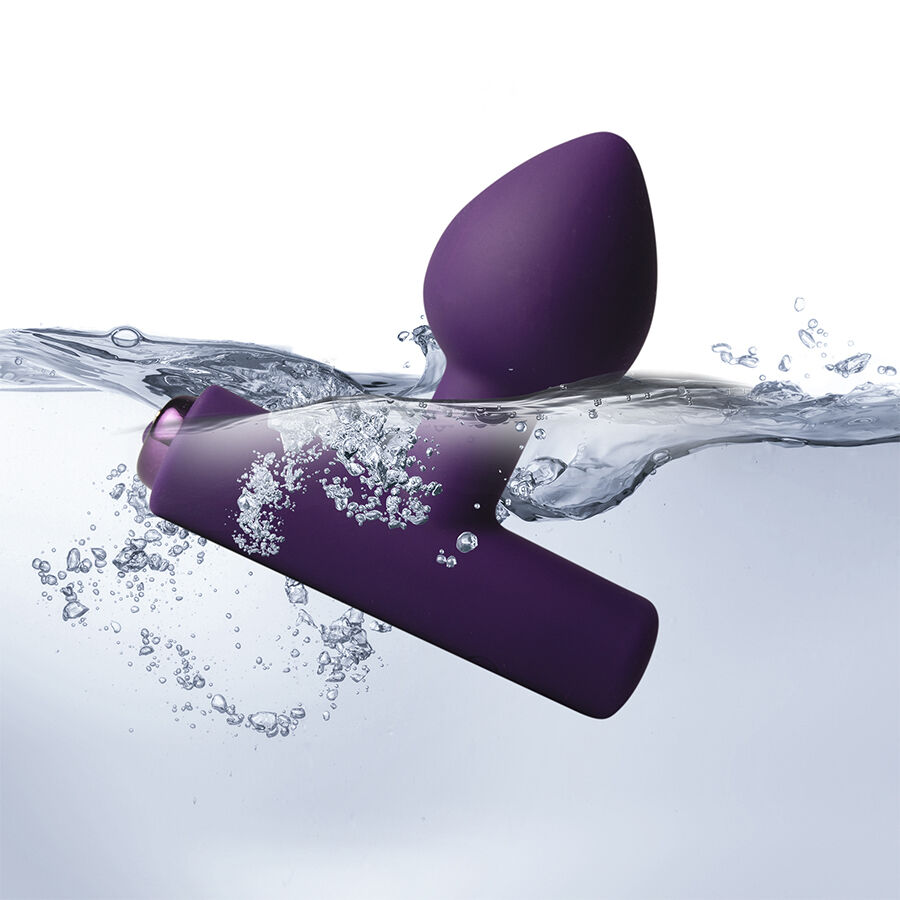 ROCKS-OFF - MINI BAGUETTE RECHARGEABLE 16 FONCTIONS ROSE PIVOINE - Image 7