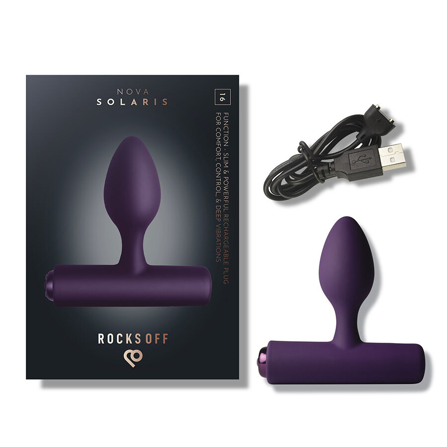 ROCKS-OFF - MINI BAGUETTE RECHARGEABLE 16 FONCTIONS ROSE PIVOINE - Image 10