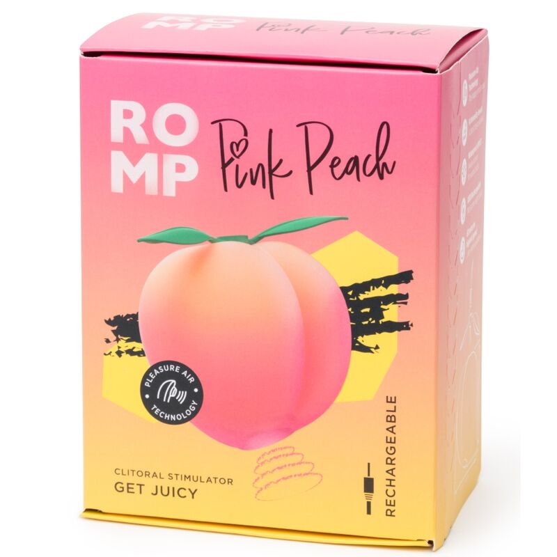 ROMP - SUCCION CLITORIALE PÊCHE ROSE - Image 5