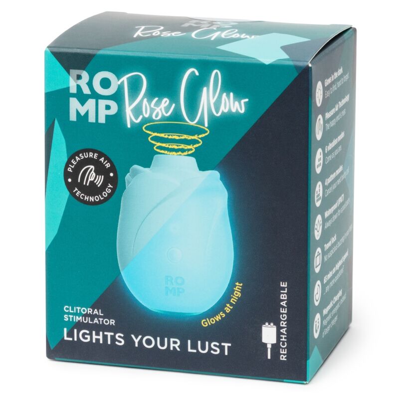 ROMP - ROSE OUTIL DE SUCCION CLITORIDIENNE GLOW PHOSPHORESCENT - Image 10
