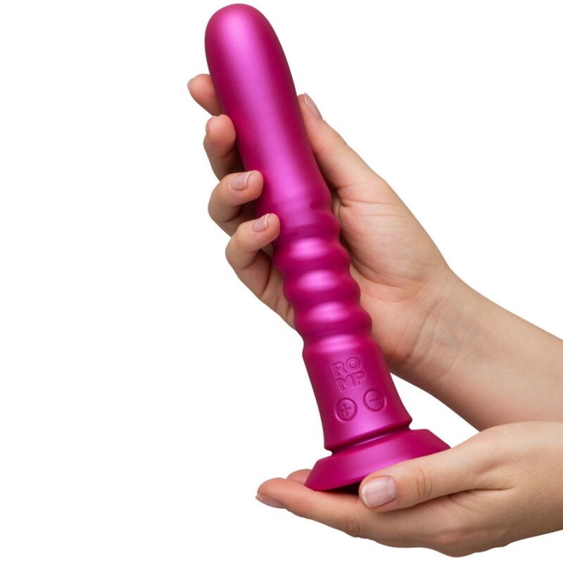 ROMP - JIGGLE UP AND DOWN VIBRATOR WITH PINK SUCTION CUP - Image 7