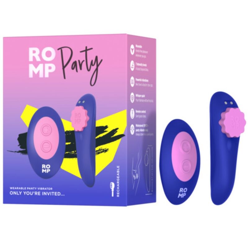 ROMP - Culotte vibrante magnétique en silicone avec télécommande - Image 9