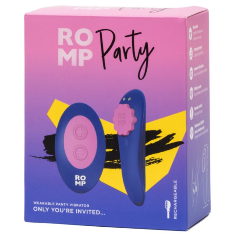 ROMP - Culotte vibrante magnétique en silicone avec télécommande - Image 10