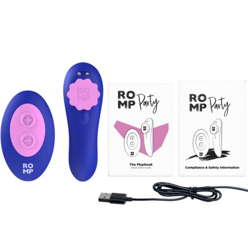 ROMP - Culotte vibrante magnétique en silicone avec télécommande - Image 11