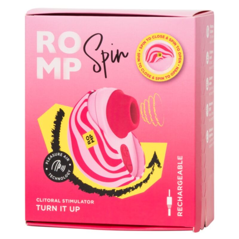 ROMP - ANTITUDE DE SUCCION CLITORIELLE ROTATIVE AVEC OUVERTURE ET FERMETURE ROTATIVES - Image 10