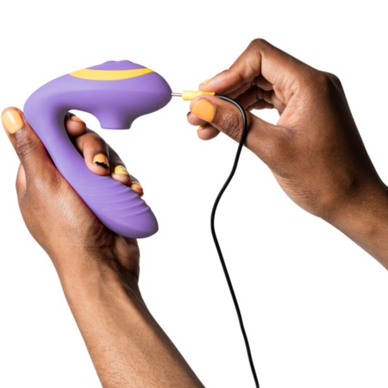 ROMP - REVERB STIMULATEUR DE POINT G ET APPAREIL DE SUCCION CLITORIALE REVERB VIOLETTE - Image 7