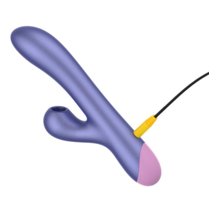 ROMP - PULSE RABBIT DUAL G-SPOT VIBRATOR ELECTRIC BLUE - Image 5