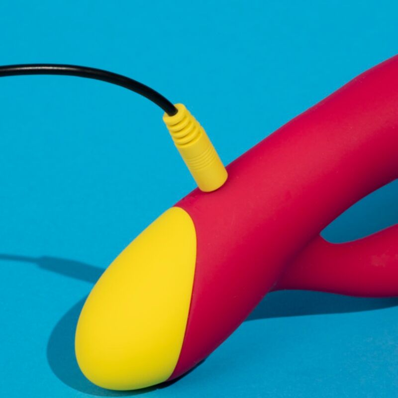 ROMP - JAZZ RECHARGEABLE RABBIT VIBRATOR RED - Image 5
