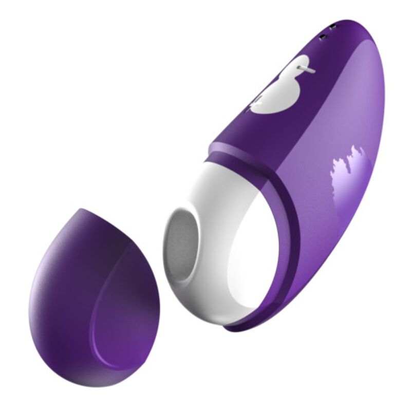 ROMP - FREE STIMULATEUR CLITORIAL GRATUIT AVEC COUVERCLE 10 NIVEAUX RECHARGEABLE VIOLET - Image 3