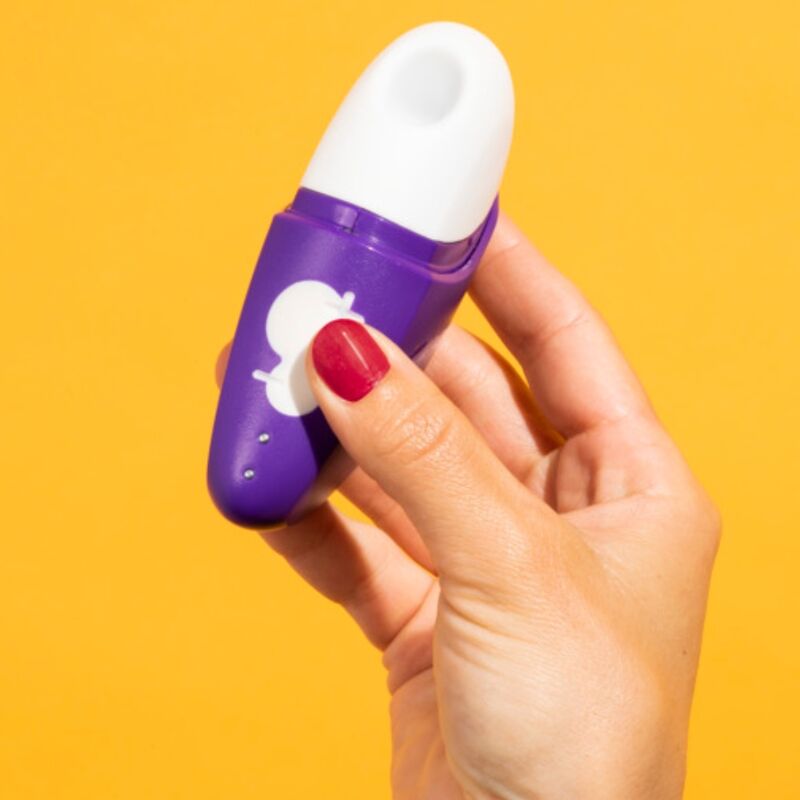 ROMP - FREE STIMULATEUR CLITORIAL GRATUIT AVEC COUVERCLE 10 NIVEAUX RECHARGEABLE VIOLET - Image 13