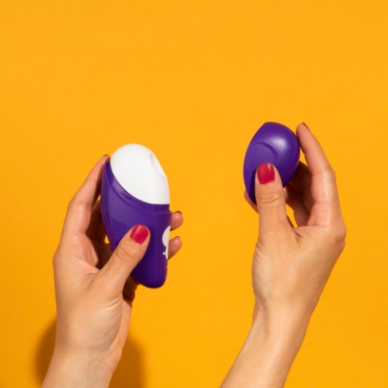 ROMP - FREE STIMULATEUR CLITORIAL GRATUIT AVEC COUVERCLE 10 NIVEAUX RECHARGEABLE VIOLET - Image 14