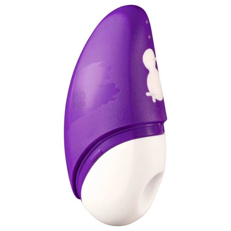 ROMP - FREE STIMULATEUR CLITORIAL GRATUIT AVEC COUVERCLE 10 NIVEAUX RECHARGEABLE VIOLET - Image 4