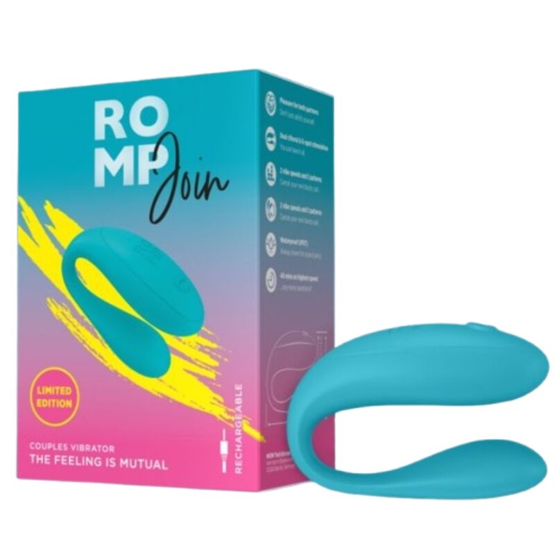ROMP - JOIN TURQUOISE COUPLES VIBRATOR - Image 6