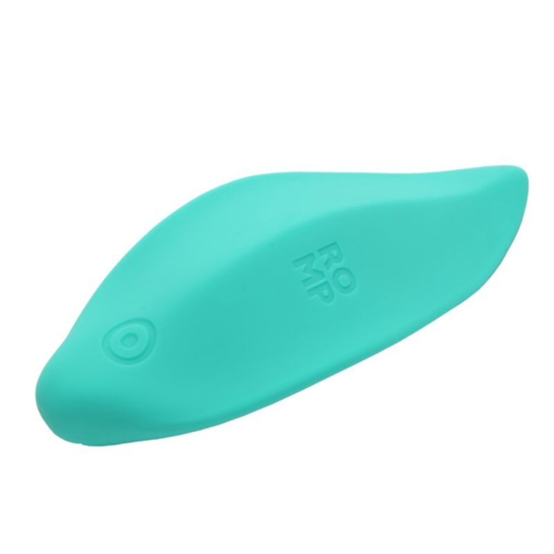 ROMP - VIBRATEUR WAVE STIMULATEUR CLITORIAL FORME ERGONOMIQUE VERT D'EAU - Image 7