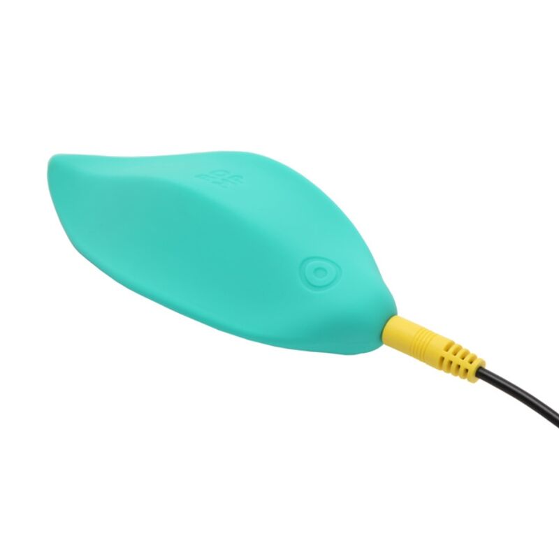 ROMP - VIBRATEUR WAVE STIMULATEUR CLITORIAL FORME ERGONOMIQUE VERT D'EAU - Image 8