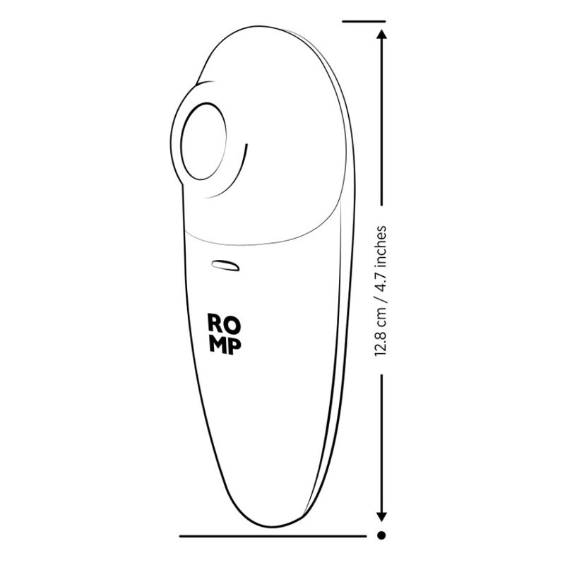 ROMP - SWITCH X CLITORAL STIMULATOR 6 LEVELS ORANGE - Image 11