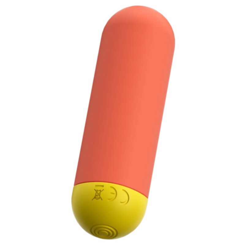 ROMP - RIOT MULTIFUNCTION VIBRATING BULLET ORANGE + YELLOW - Image 3