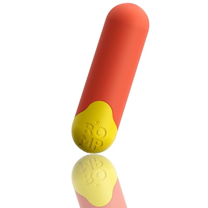 ROMP - RIOT MULTIFUNCTION VIBRATING BULLET ORANGE + YELLOW - Image 4