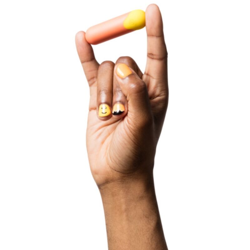 ROMP - RIOT MULTIFUNCTION VIBRATING BULLET ORANGE + YELLOW - Image 6