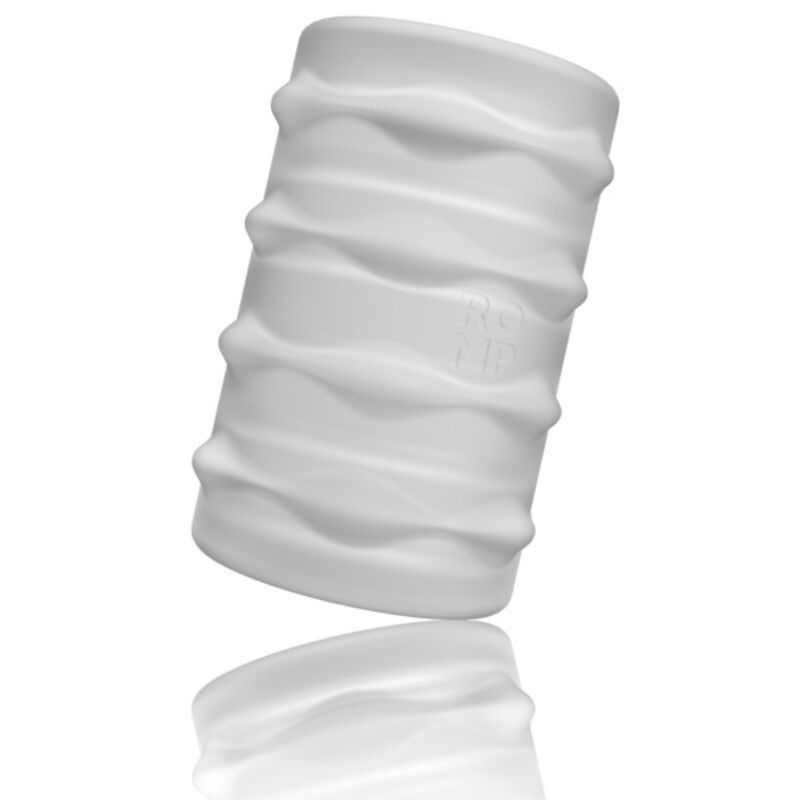 ROMP - MOSH MASTURBATEUR MÂLE TRANSPARENT AVEC GAINE RÉVERSIBLE DE 6 CM - Image 5