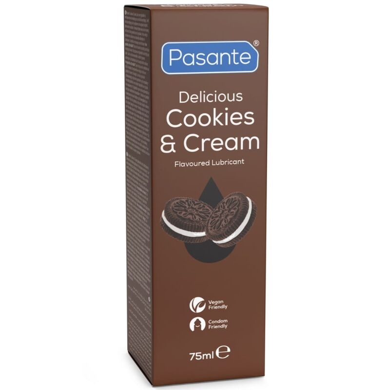 PASANTE - LUBRIFIANT À BASE D'EAU, GOÛT COOKIES & CRÈME 75 ML - Image 3