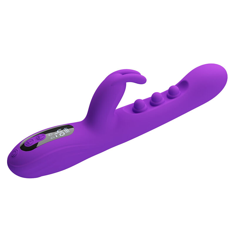Pretty Love - Sabien Rabbit Vibrator With Tapping Stimulation And Purple Led - Image 3