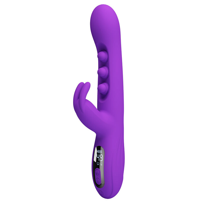 Pretty Love - Sabien Rabbit Vibrator With Tapping Stimulation And Purple Led - Image 6