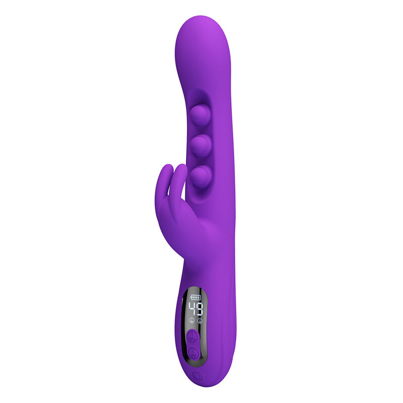 Pretty Love - Sabien Rabbit Vibrator With Tapping Stimulation And Purple Led - Image 7