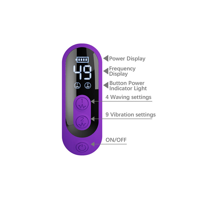 Pretty Love - Sabien Rabbit Vibrator With Tapping Stimulation And Purple Led - Image 10
