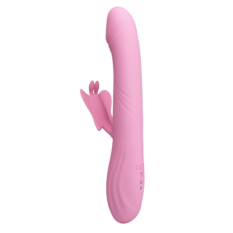 Pretty Love - Vibrateur Bella Rabbit Avec Stimulation Papillon Et Led Rose - Image 5