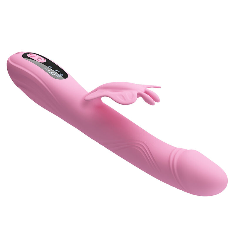 Pretty Love - Vibrateur Bella Rabbit Avec Stimulation Papillon Et Led Rose - Image 6
