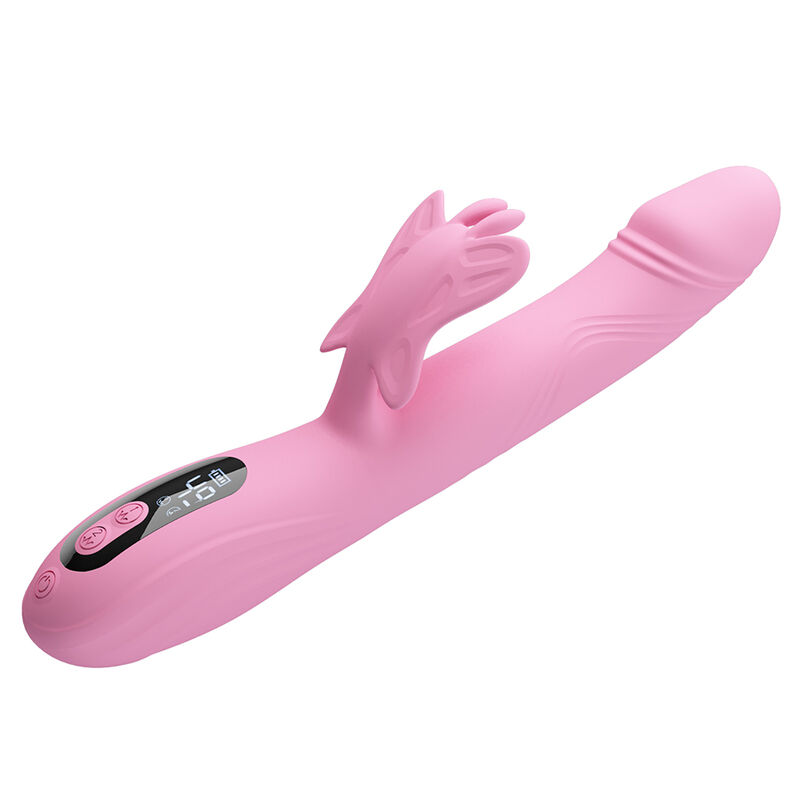 Pretty Love - Vibrateur Bella Rabbit Avec Stimulation Papillon Et Led Rose - Image 7