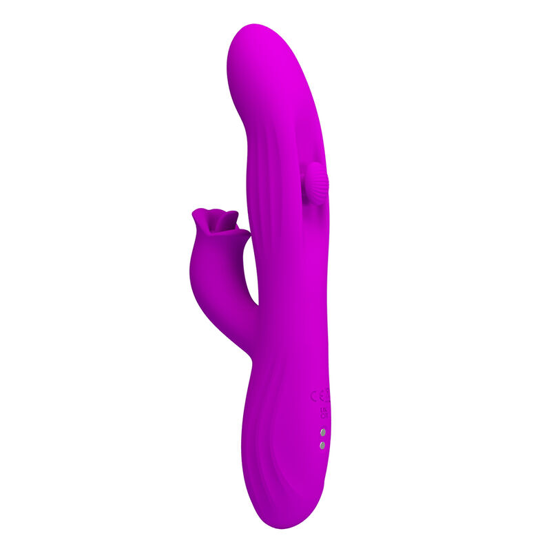 Pretty Love - Vibrateur Oscillant Lapin Yalanda Avec Affichage Led Violet - Image 4