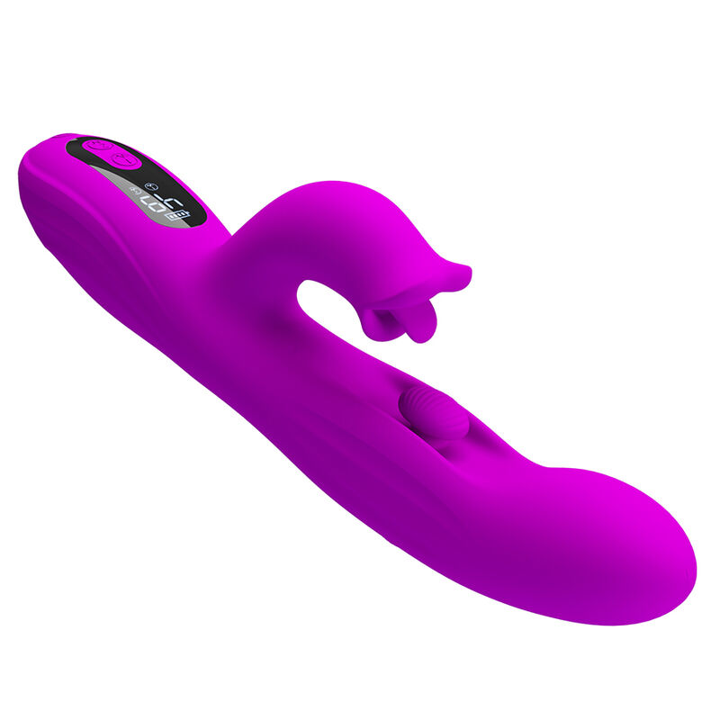 Pretty Love - Vibrateur Oscillant Lapin Yalanda Avec Affichage Led Violet - Image 7